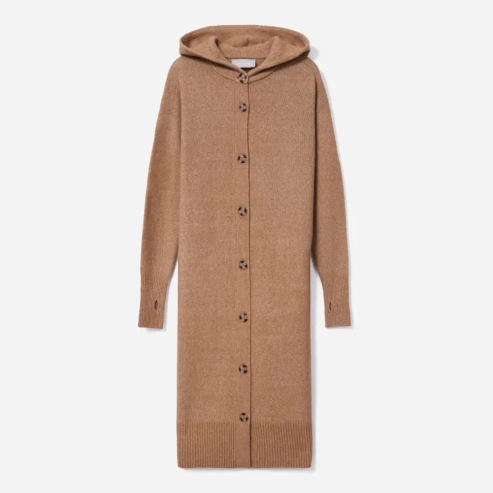 Everlane Cozy-Stretch Duster Sweater Cardigan